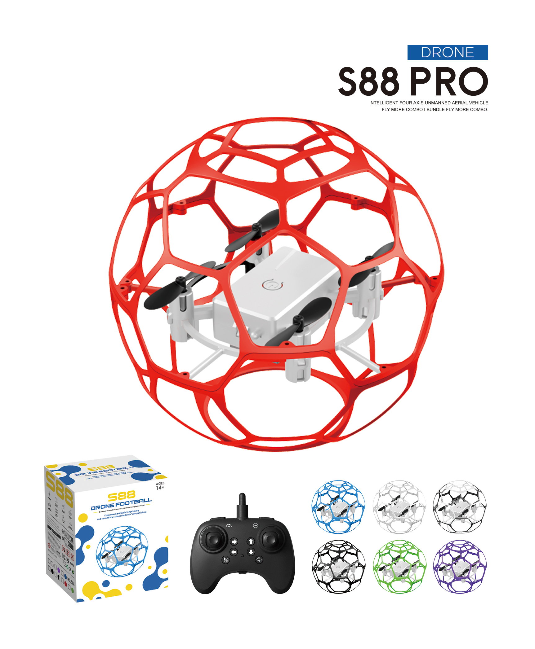 S88 PRO Football Drone